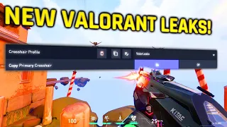 NEW VALORANT CROSSHAIR PROFILE SETTINGS LEAKED ON TWITTER