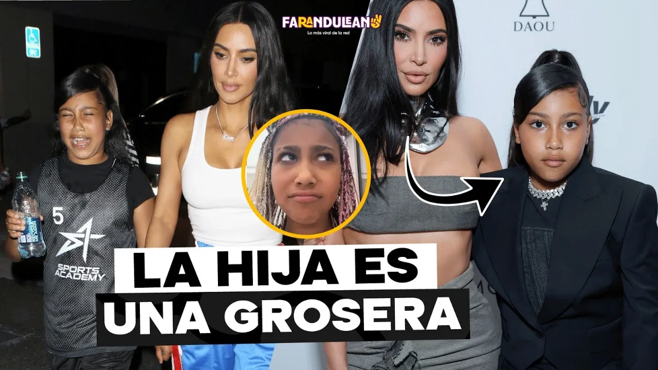 LA HIJA DE KIM KARDASHIAN ES UNA COMPLETA GROSERA. LA HIJA DE KIM KARDASHIAN ES UNA COMPLETA GROSERA.