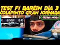 Lagu TEST F1 BARÉIN DIA 3 COLAPINTO SESIÓN DE 10, SUSTO DE CADILLAC, MAZAZO DE RUSSELL, AMR26 ADAPTARSE