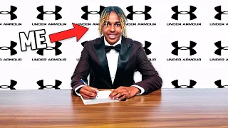 I Signed A Pro Contract With A Major Sports Brand!