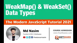 028 WeakMap WeakSet Data Type The Modern JavaScript Tutorial