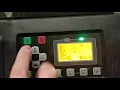 New Toyota forklift menu Access