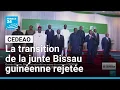Lagu Sommet ordinaire de la CEDEAO : la transition de la junte Bissau guinéenne rejetée • FRANCE 24
