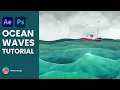WAVES ANIMATION Quick After Effects Tutorial