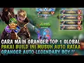 CARA MAIN GRANGER TOP 1 GLOBAL ! BUILD GRANGER TERSAKIT 2021 - TOP GLOBAL GRANGER