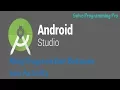 How To Create Ring Progress Bar Between New Activities In Android Studio Android App
