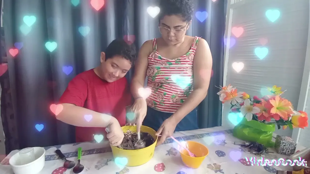 RECEITA DE BROWNIE COM MINHA TIA GUIGUI 🥰🙏🧩💙