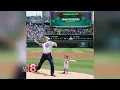 Guilford s Adam Greenberg throws out first pitch at Cubs game