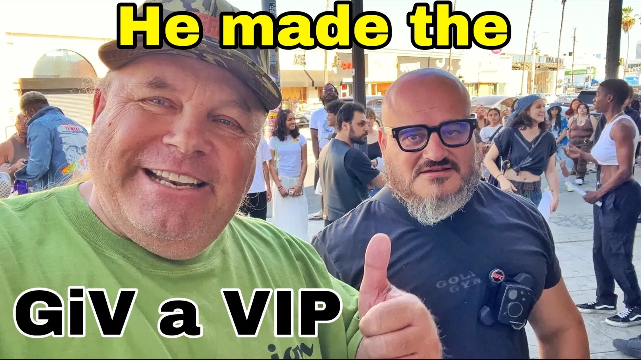 He made the G.I.V.  the V.I.P.