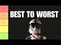 Ranking Air Force Jobs BEST to WORST as a veteran