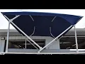 Pontoon Boat Bimini H Bracket