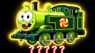 7 Om Nom "Locomotive" Part 2 Sound Variations in 34 Seconds