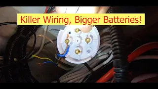 Killer Wiring! Bigger Batteries Dangerous Mains Wiring found while upgrading to a Victron charger.
