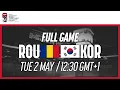 Full Game | Romania vs. Korea | 2023 IIHF Ice Hockey World Championship | Division I Group A