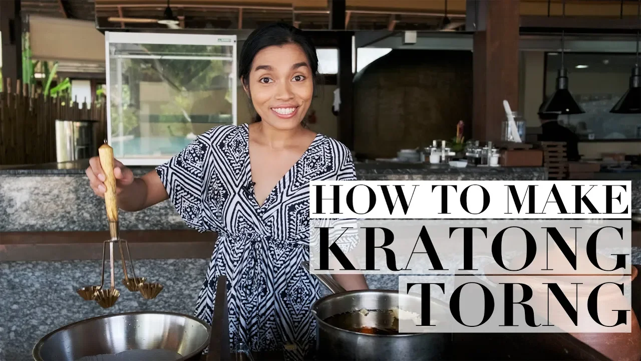 How To Make Thai Crispy Appetizers - Kratong Torng      Authentic Thai Recipe #37