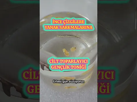 Bu Tonik İnce Çizgilere Ve Yanak Sarkmalarına Karşı Mücadele Eder