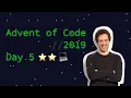 Coding the IntCode computer Advent of Code 2019 - Day 5