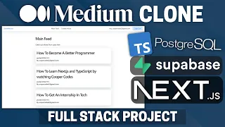 Build A Medium Clone With Next js Supabase V2 NextUI and PostgreSQL TypeScript Tutorial