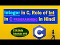 Integer In C - Learn Data Type about int-C programming