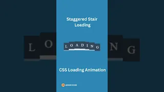 Staggered Stair Loading Animation
