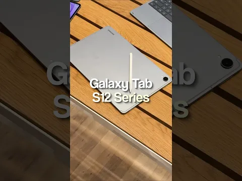 I Tried the Galaxy Tab S12+ and S12 Ultra!