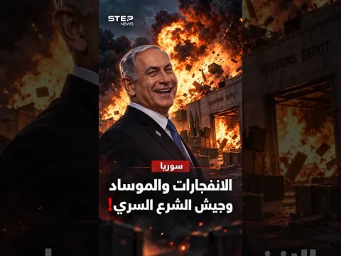 انفجارات تهز سوريا فما علاقة الموساد الإسرائيلي وجيش أحمد الشرع السري ؟!