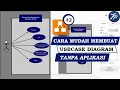 Tutorial UML Cara Membuat Use Case Diagram di Draw io