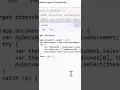 How to Run Custom Script in Photoshop