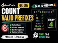 LeetCode 4006 Count Valid Prefixes Java Solution Easy to Understand