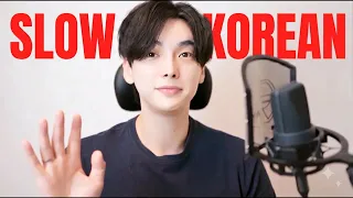 [Slow Korean] I Teach You English | Learn Korean for Beginners