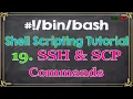 Shell Scripting Tutorial-19 Secure shell and Secure copy SCP Tech Arkit