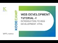 1 Web Development Introduction - KodeCamp 1 0 Training Session