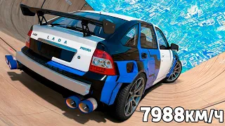 СПУСК С ГОРЫ БЕЗ ТОРМОЗОВ НА ЧИТ ТАЧКЕ В ГТА 5! ЭКСПЕРИМЕНТ В GTA 5 ONLINE