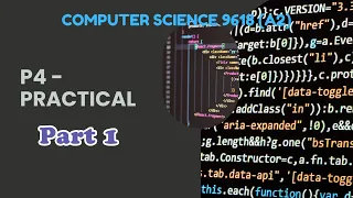 P4 - PRACTICAL