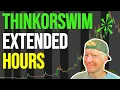 How to Trade Pre-Market and After Hours ThinkorSwim by Charles Schwab