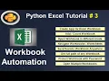 Python Excel Automation Excel Workbook Automation with Python