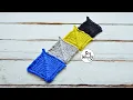 How to Knit Mitered Squares - So Woolly