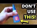 DON T USE SUPER GLUE Try This Instead Epoxy - Minute Glue
