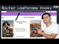 useParams Hooks in React Router in Hindi in 2020
