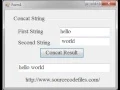 Concat string in VB NET