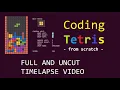 Textris Coding from scratch the Tetris game in 15 hours
