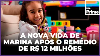 Remédio 'mais caro do mundo"' como está a vida de Marina, 4, após medicamento de R$ 12 milhões
