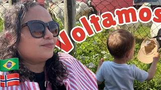 VOLTAMOS AQUI PARA NOSSO FILHO TER ESSA EXPERIÊNCIA // VIDA REAL NO EXTERIOR