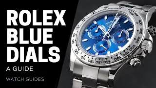 Rolex Blue Dial Watches Guide SwissWatchExpo