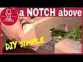 How to Join Wood with Notches to Make Mailbox Post Easy DIY Woodworking Project