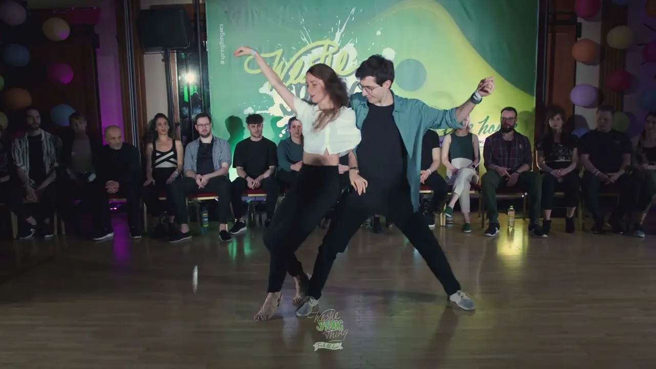 Raphael Krauthann & Anastasia Sidko - 4th place Advanced Jack&Jill Finals - Westie Spring Thing 2024