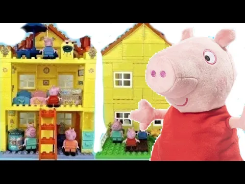 Download MP3 Peppa Pig's Family House Construction Building Blocks