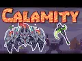 ASTRUM DEUS AUREUS BOSS OP WEAPON SOUL HARVESTER SCYTHE - Terraria Calamity Mod Solo