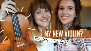 Download Is this my new violin | Musical playdate + tea talk MP3