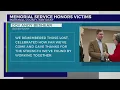 Memorial service honors tornado victims in Marshall County